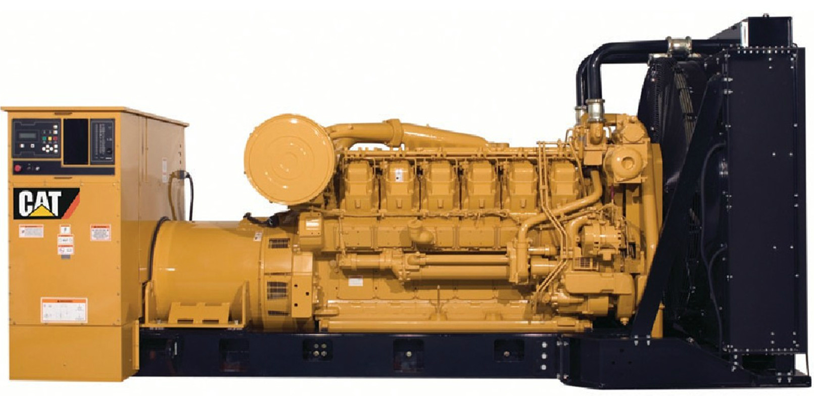（美国原装）卡特彼勒1000KW-10KV高压发电机组